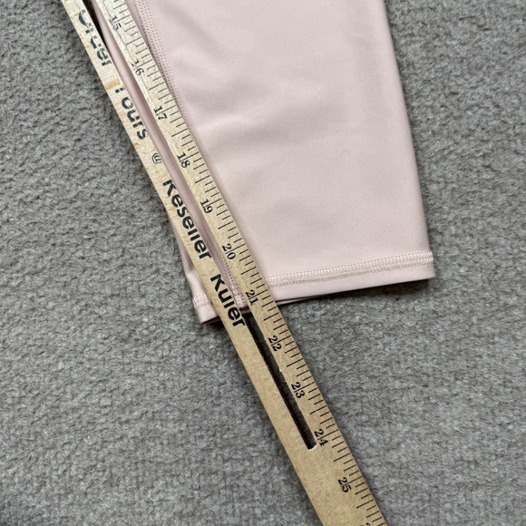 Alo Pants Womens Size L Large Pink Leggings Compression - Picture 9 of 13